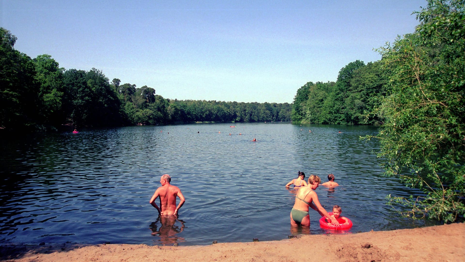 Blick auf Krummen Lanke in Berlin (Archivbild):