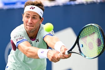 Casper Ruud: Der Norweger steht bei den US Open in der zweiten Runde.