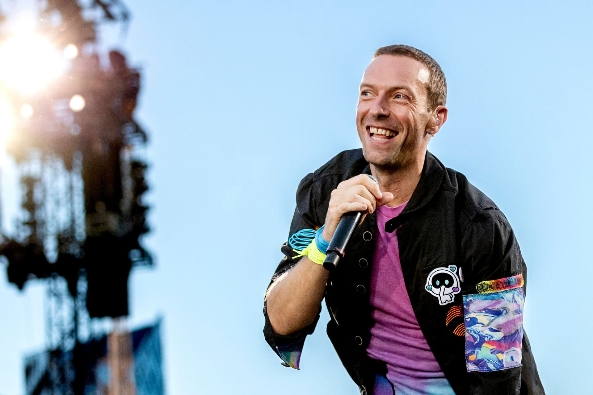 Chris Martin ist Frontmann der britischen Band Coldplay.