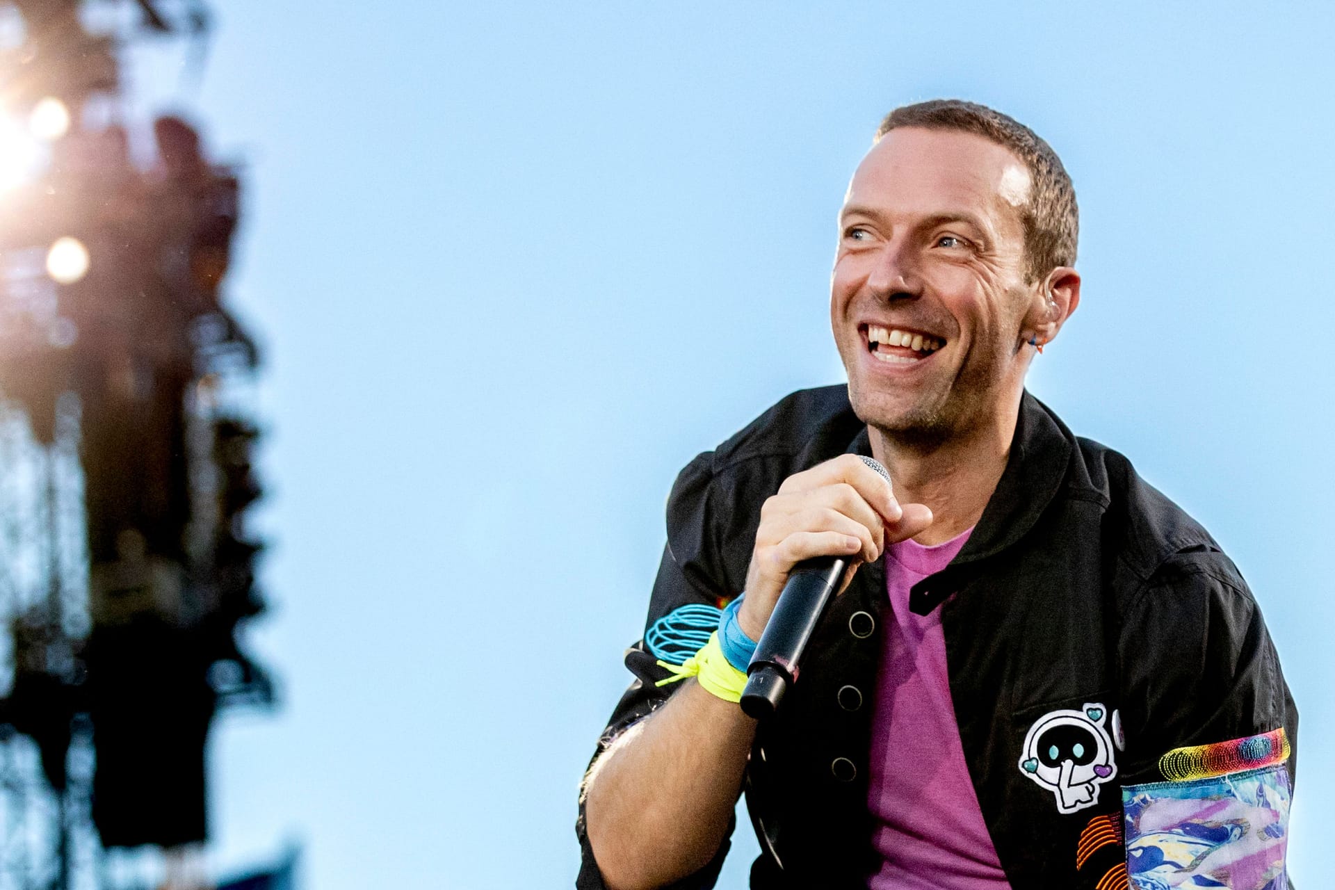 Chris Martin ist Frontmann der britischen Band Coldplay.