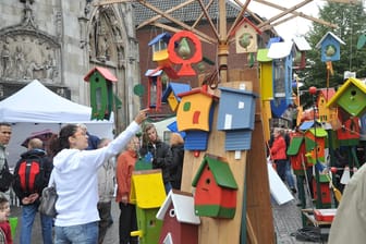 Der Europamarkt in Aachens Innenstadt zieht jedes Jahr zahlreiche Besucher an.