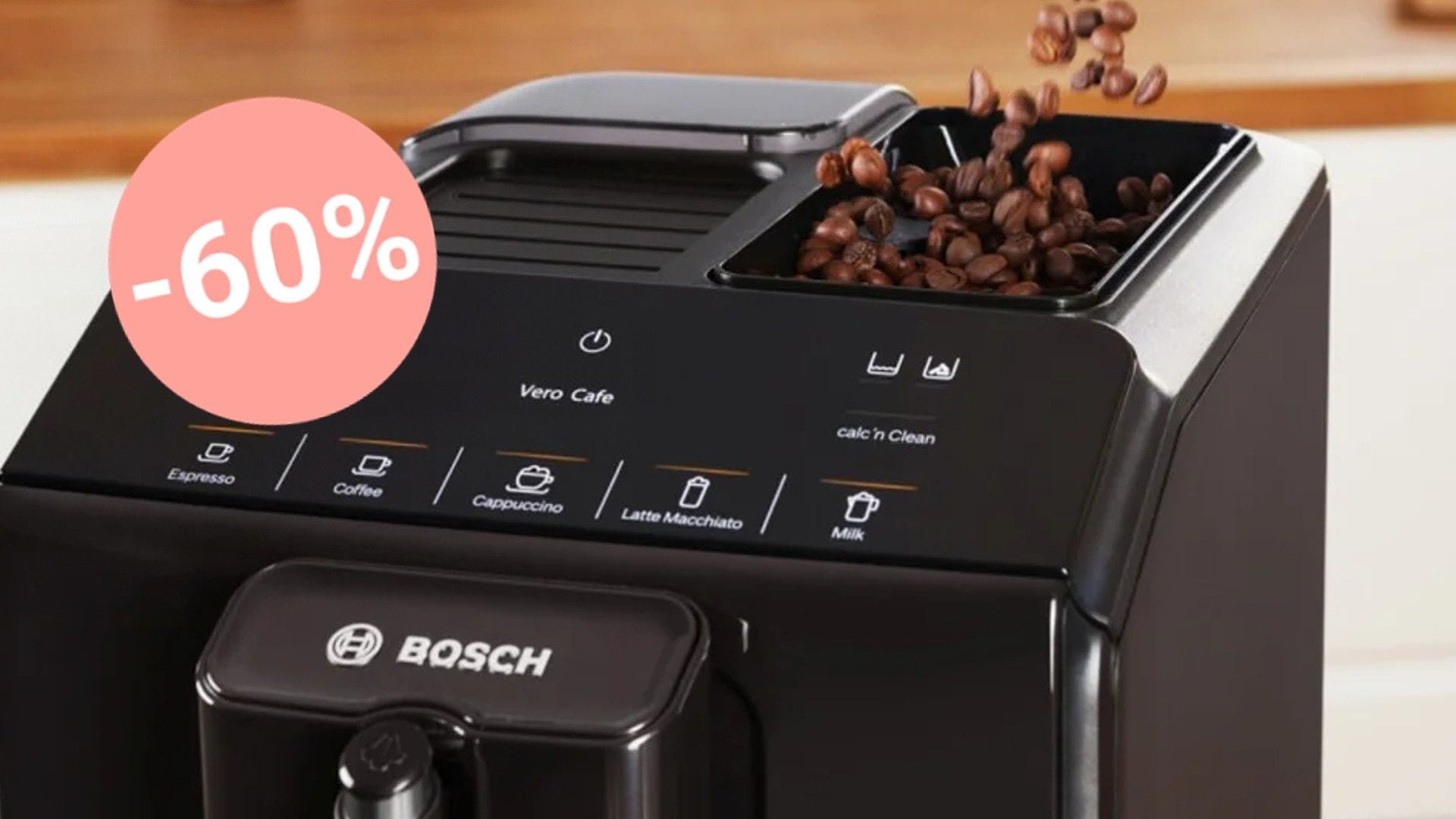 Holen Sie sich den besten Kaffeegenuss zum besten Preis: Der Bosch-Kaffeevollautomat ist bei Lidl derzeit zum halben Preis erhältlich.