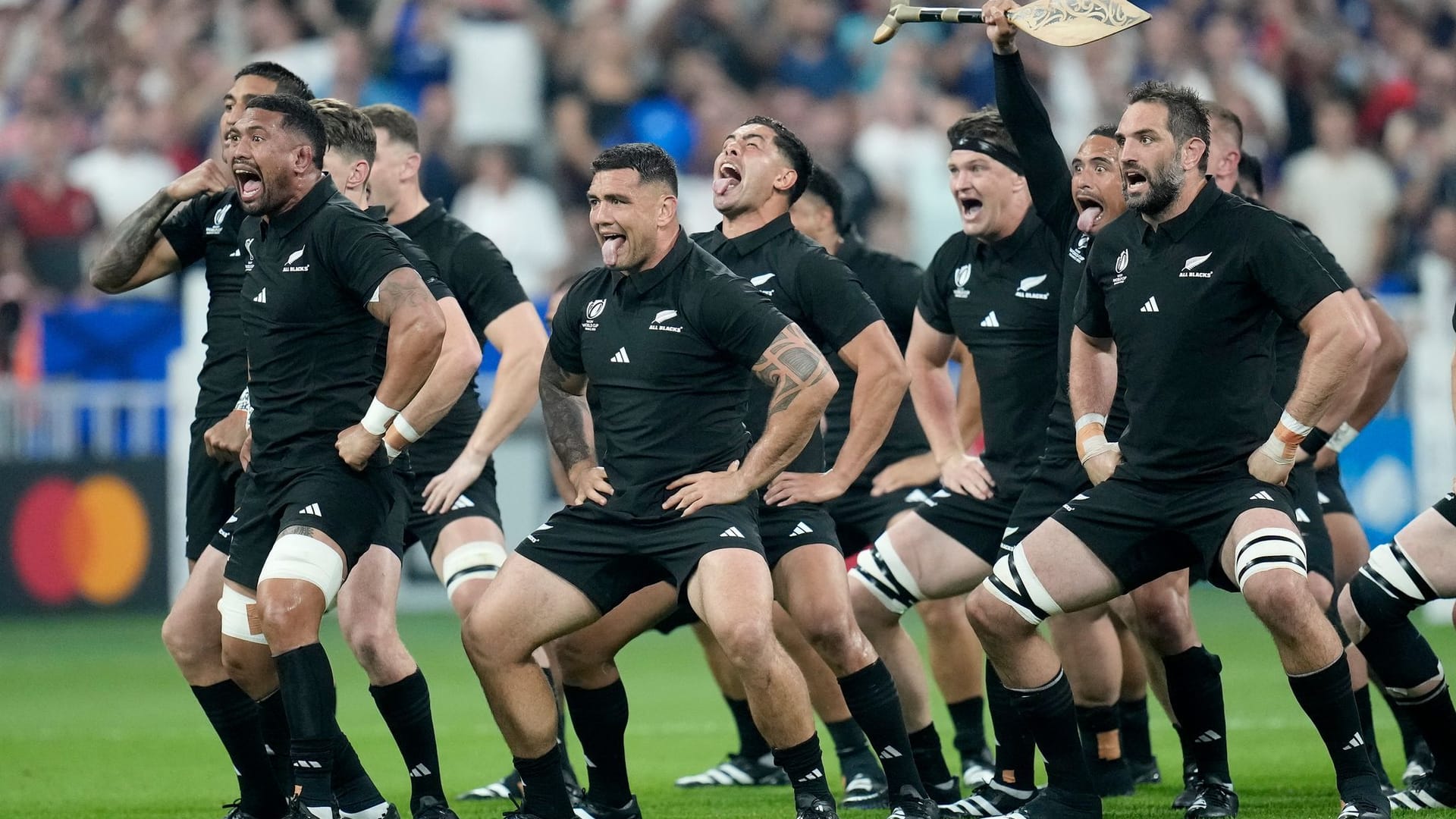 Haka von Neuseelands Rugby-Nationalmannschaft