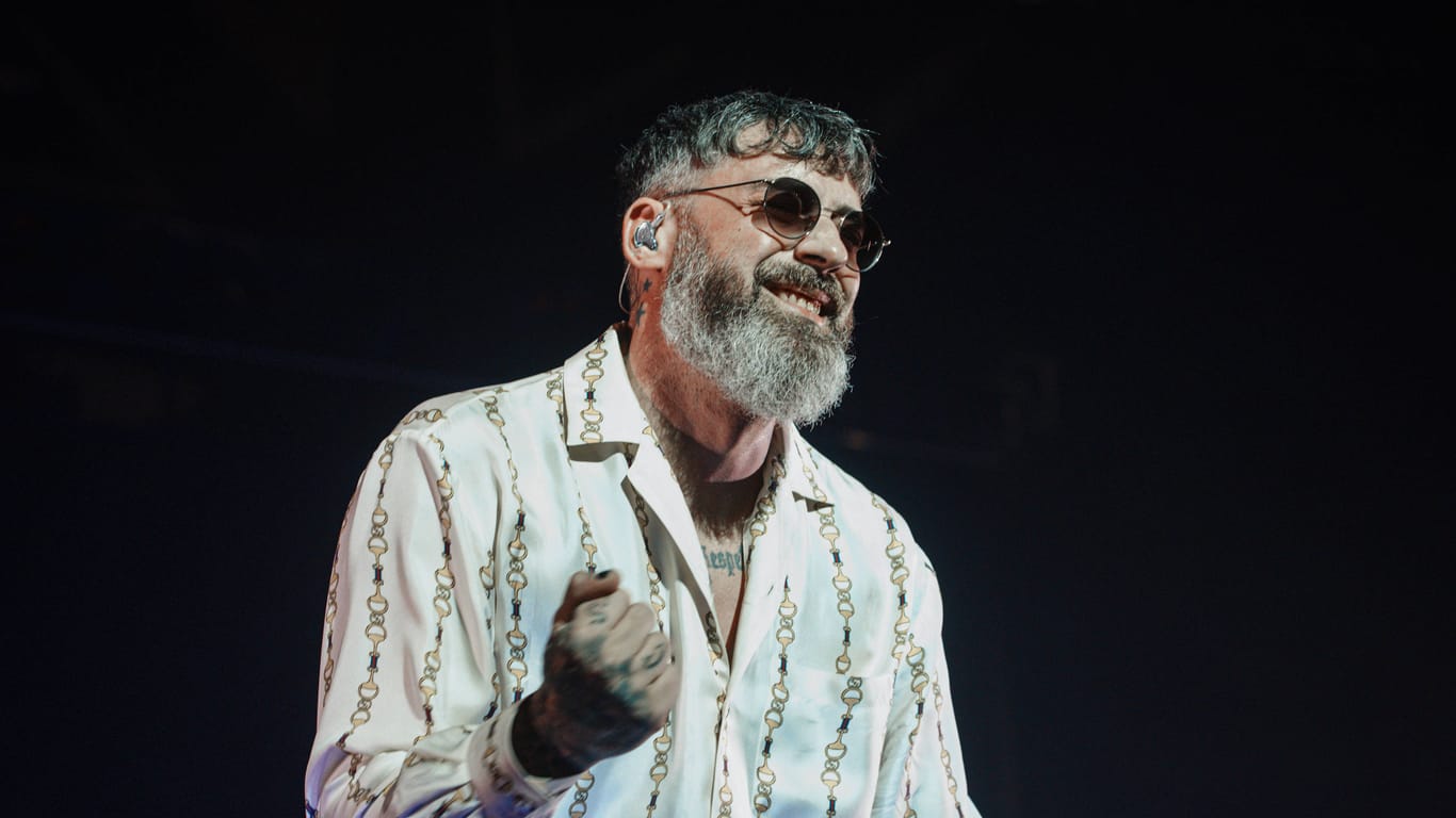 Rapper Sido bei einem Auftritt in der Max-Schmeling-Halle (Archivfoto).