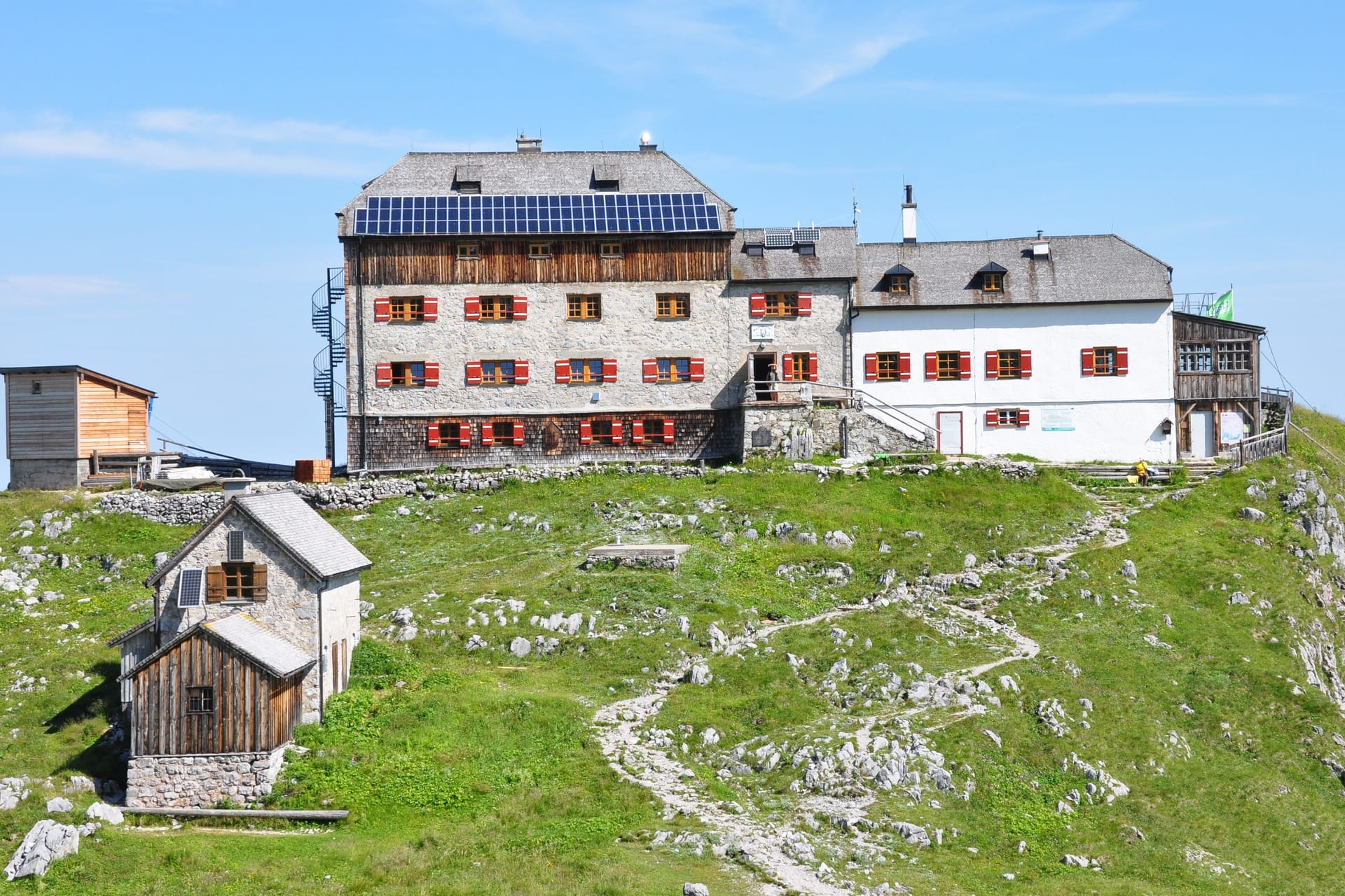 Das Watzmannhaus: Rund 12,800 Besucher übernachteten dort im vergangenen Jahr.