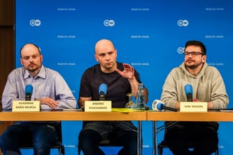 Pressekonferenz der Stiftung gegen Korruption