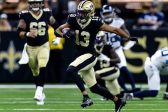 Nicht mehr im Trikot der New Orleans Saints: Equanimeous St. Brown, hier in der Saisonvorbereitung mit dem Team.