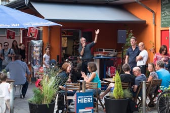 Büdchen an der Bachstraße in Bilk (Archivbild): Auch hier wird es wieder Musik und Programm geben.