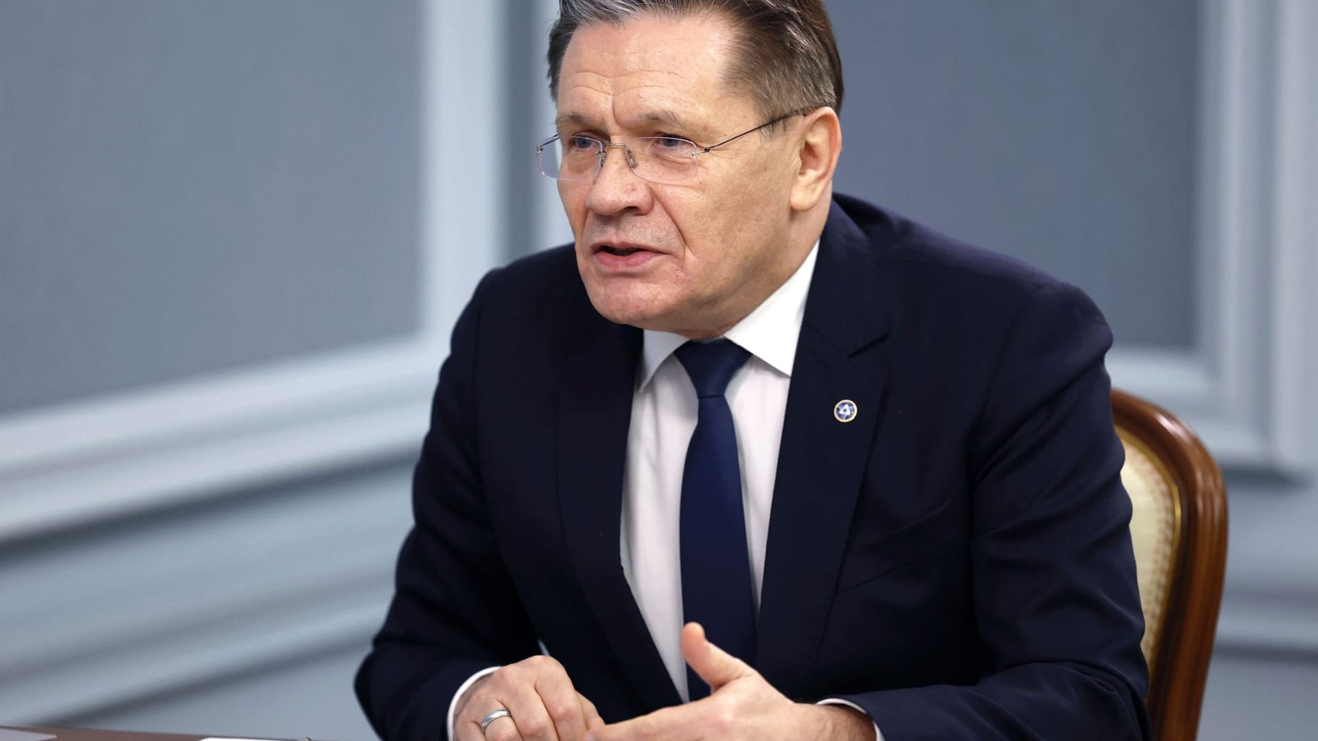 Rosatom-Generaldirektor beim russischen Ministerpräsidenten