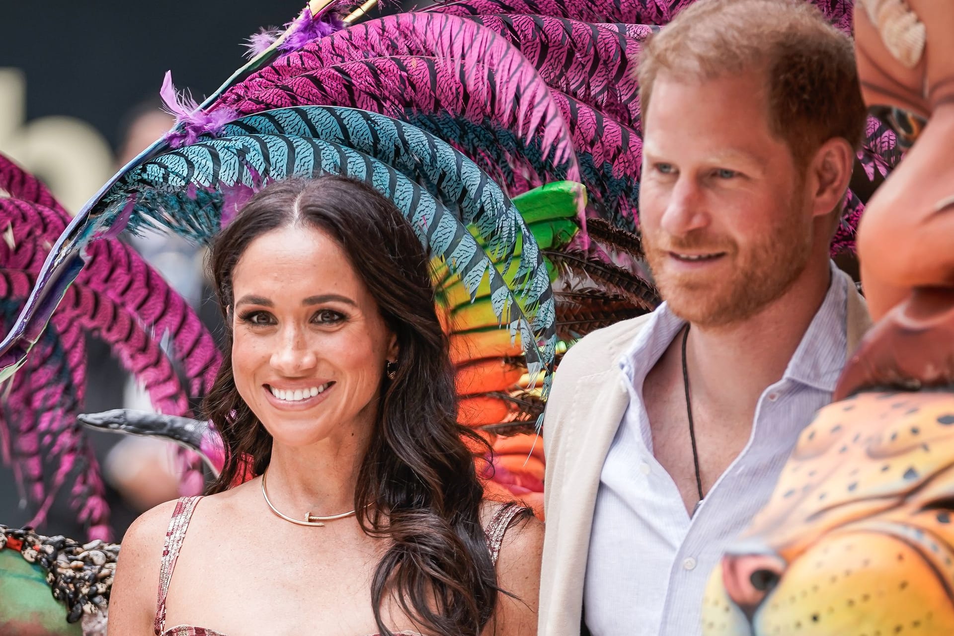 Herzogin Meghan und Prinz Harry: Das Paar besucht gerade Kolumbien.