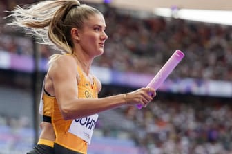 Alica Schmidt: Sie war Teil der 4x400 Meter-Mixed-Staffel.