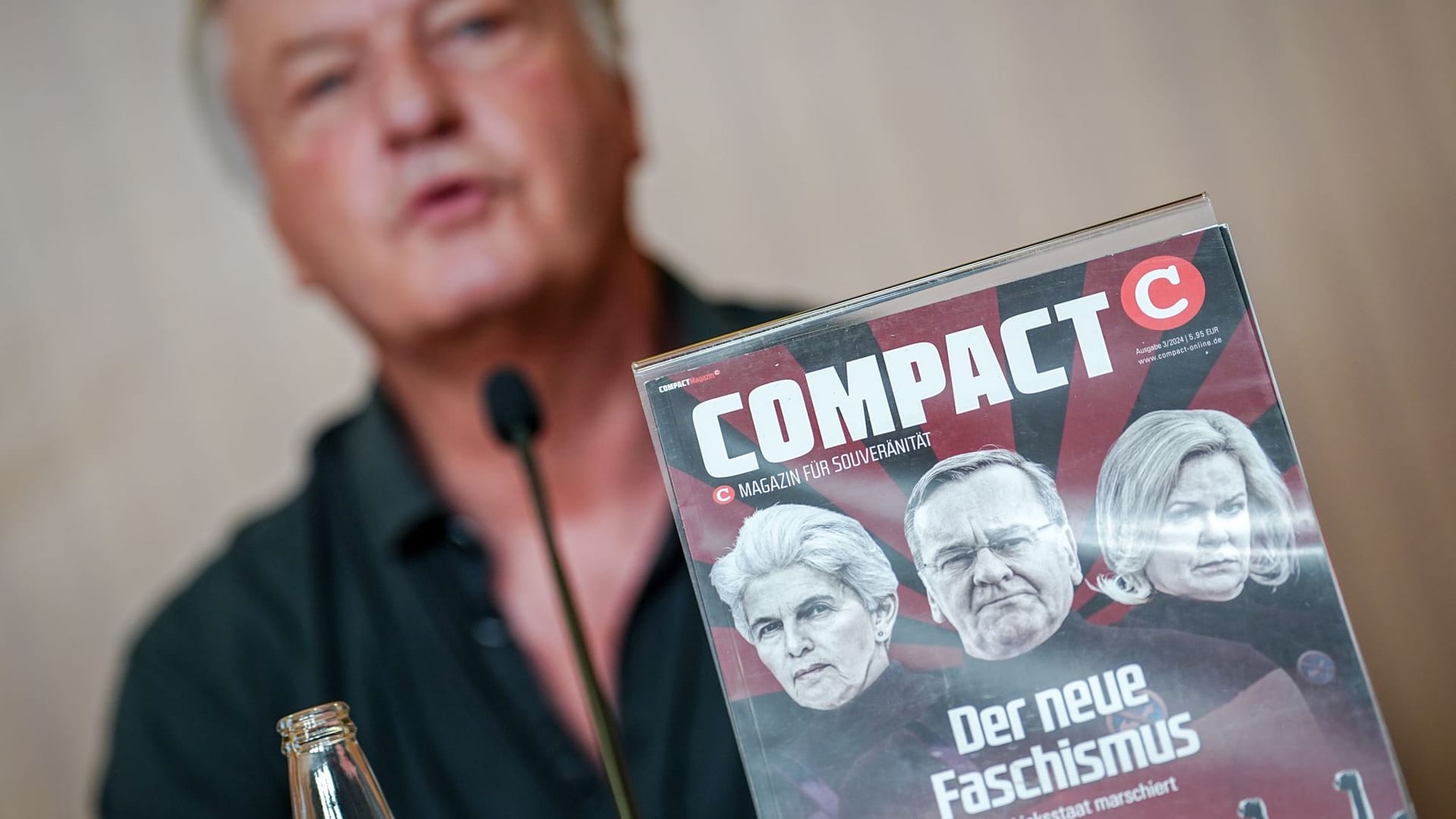 Jürgen Elsässer, «Compact»-Chefredakteur