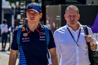 Max und Jos Verstappen: Der F1-Fahrer wurde in Zandvoort nur Zweiter.