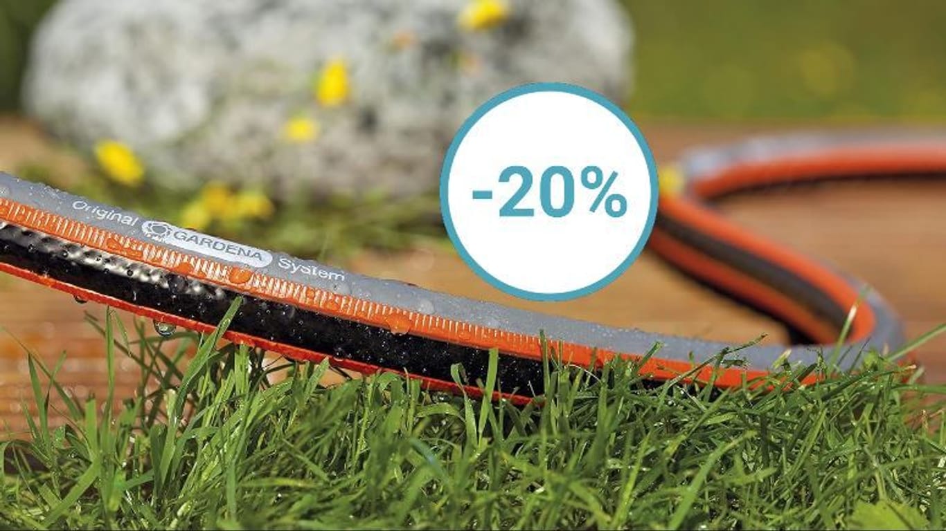 Gardena-Schnäppchen bei Amazon: Sichern Sie sich heute einen flexiblen und robusten Gartenschlauch zum Tiefpreis.