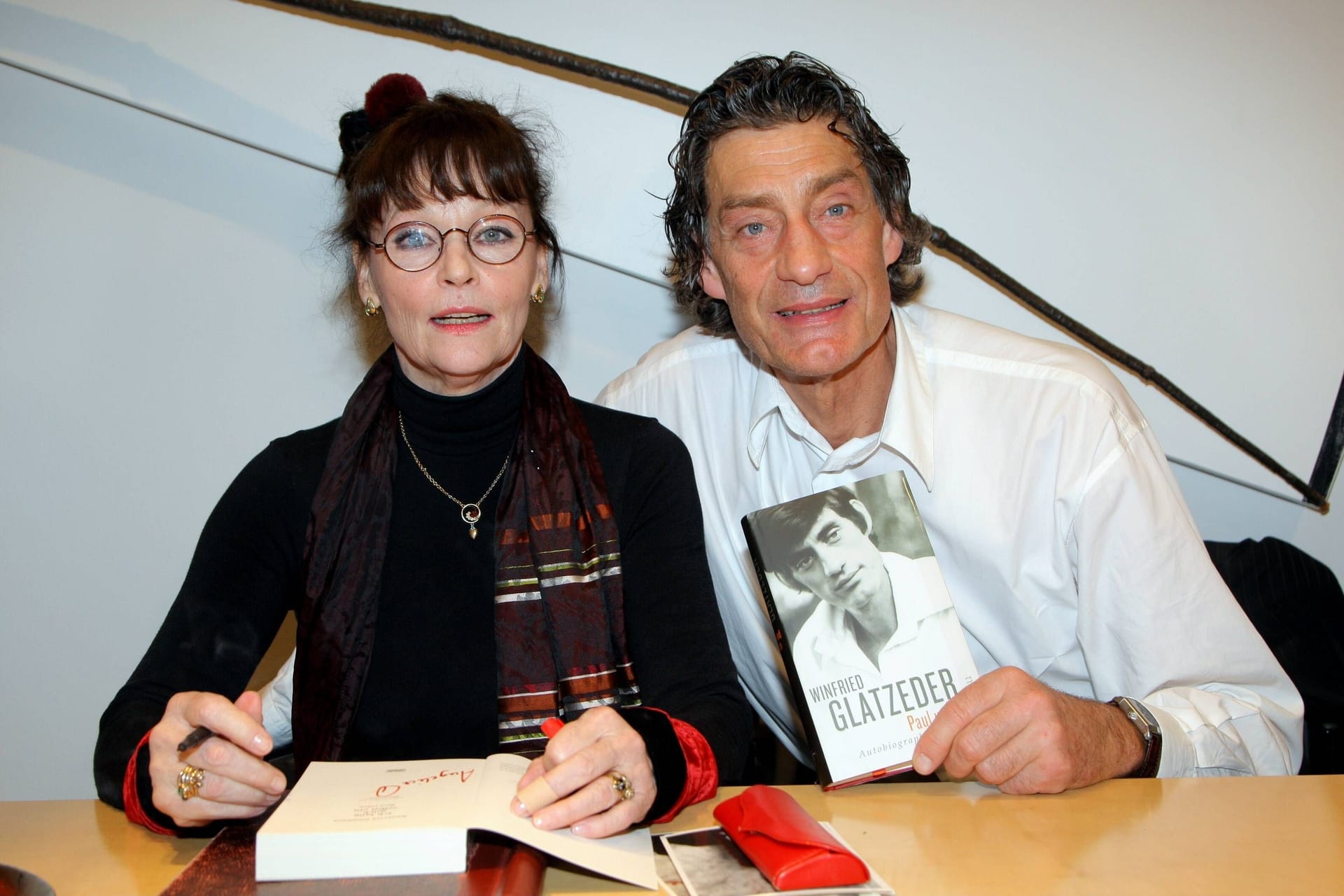 Angelica Domröse und Winfried Glatzeder im März 2008.