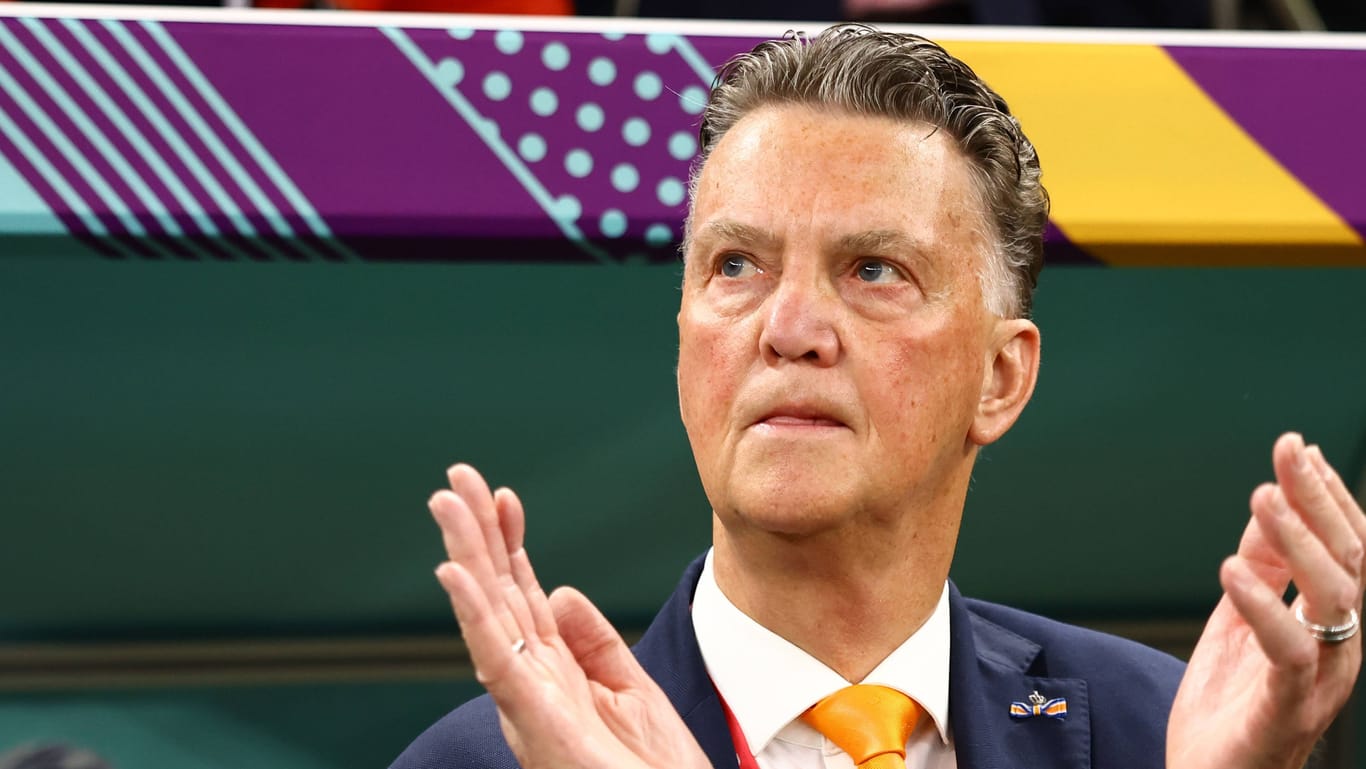 Louis van Gaal: Er trainierte zuletzt die niederländische Nationalmannschaft.