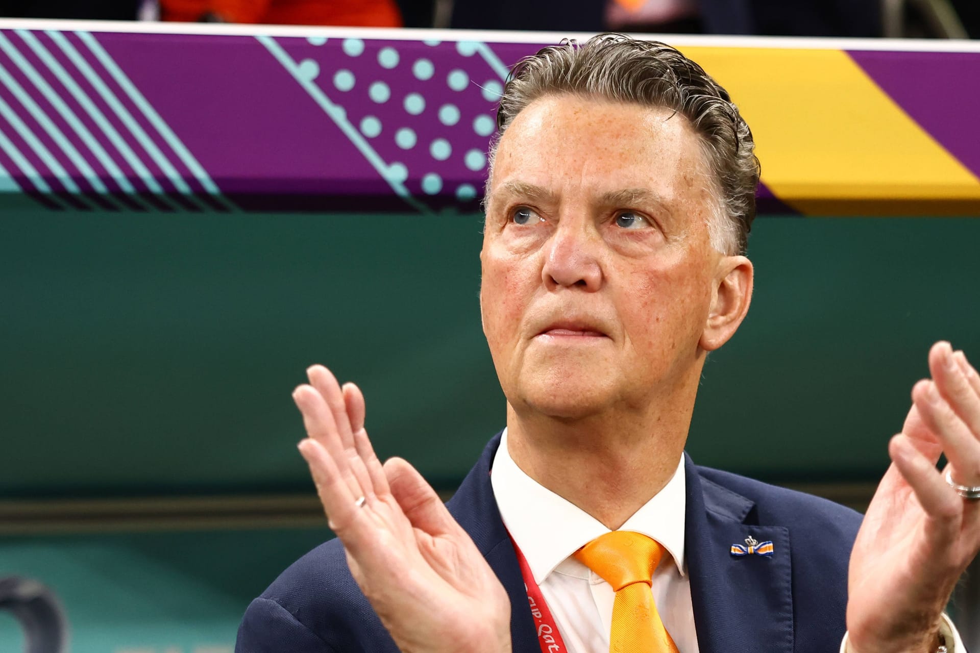 Louis van Gaal: Er trainierte zuletzt die niederländische Nationalmannschaft.