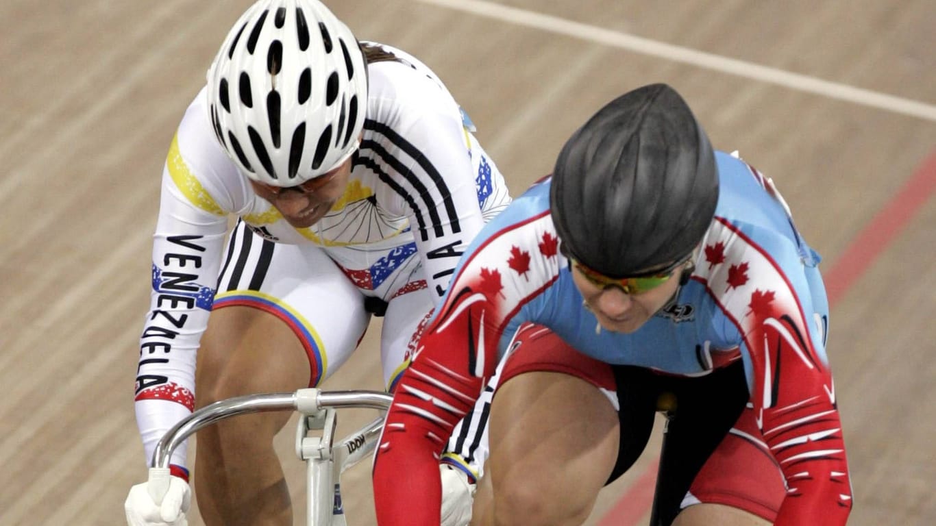 Daniela Larreal Chirinos (l.): Hier bei Olympia 2004 in Athen.