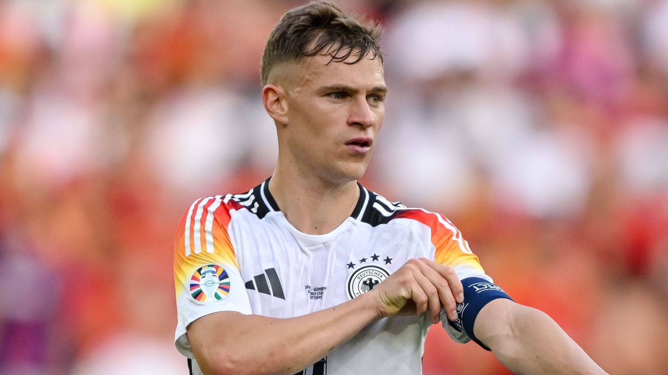 Künftig fester DFB-Kapitän? Joshua Kimmich trug die Binde schon vereinzelt.