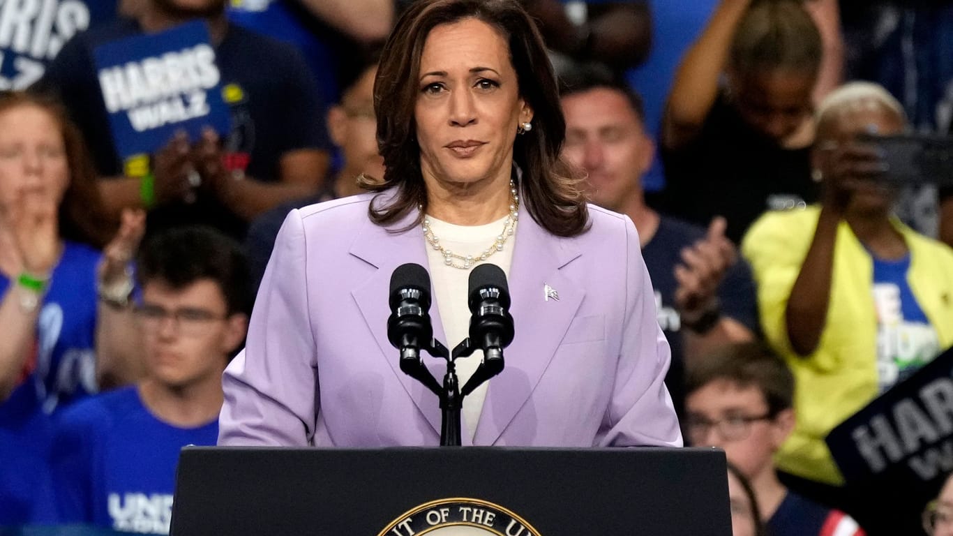 Wahlkampf in den USA - Harris in Las Vegas