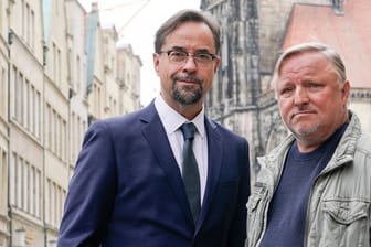 Jan Josef Liefers und Axel Prahl: Sie spielen Boerne und Thiel im Münster-"Tatort".