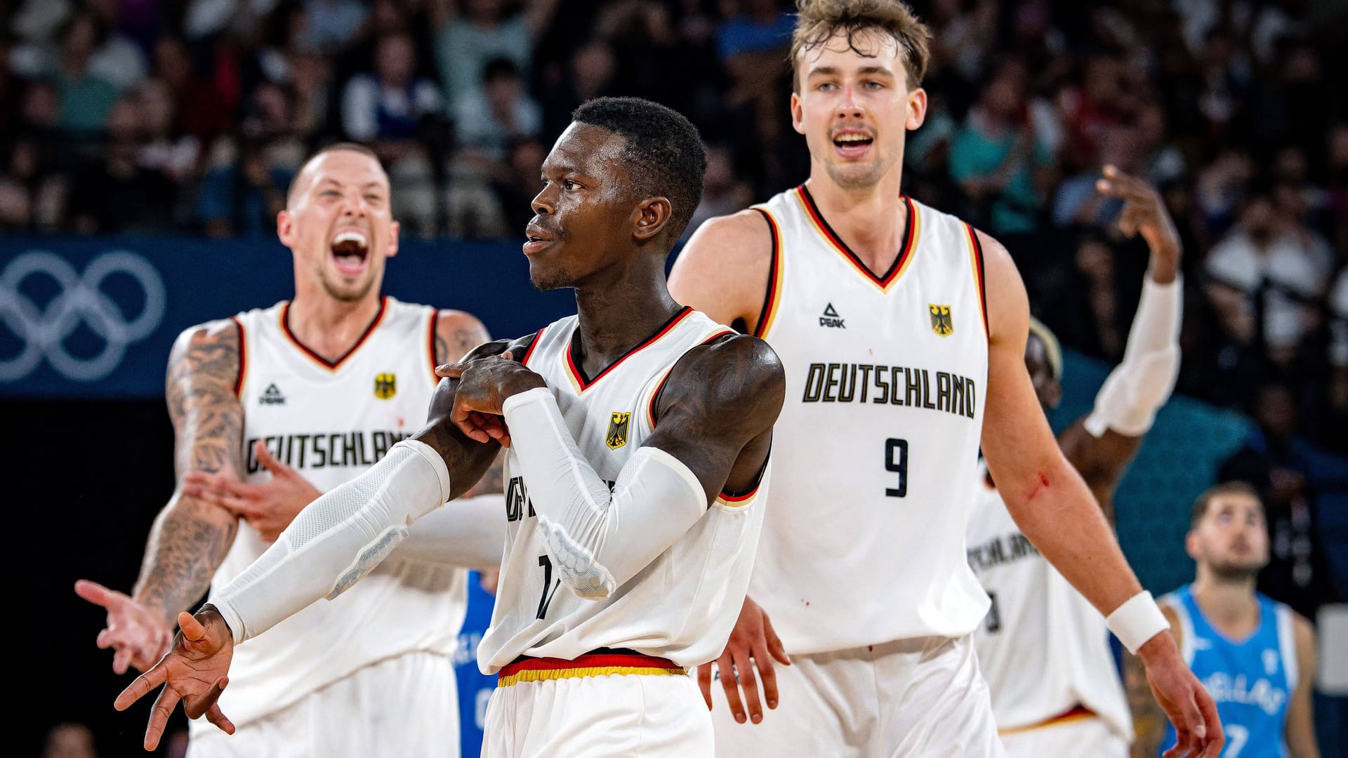 Franz Wagner und Dennis Schröder (v.r.): Die beiden NBA-Profis sind die beiden Stars der deutschen Basketball-Nationalmannschaft.