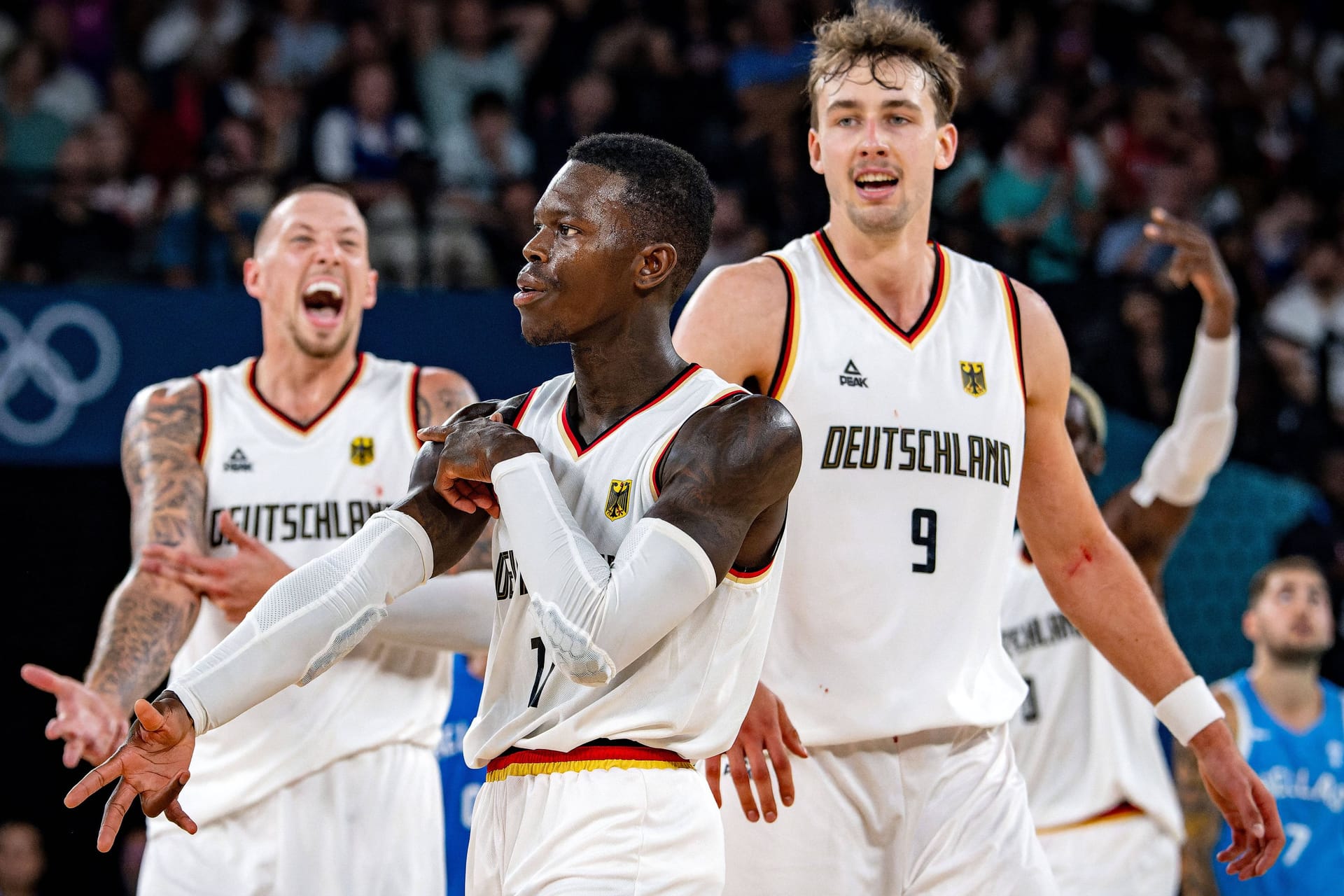 Franz Wagner und Dennis Schröder (v.r.): Die beiden NBA-Profis sind die beiden Stars der deutschen Basketball-Nationalmannschaft.