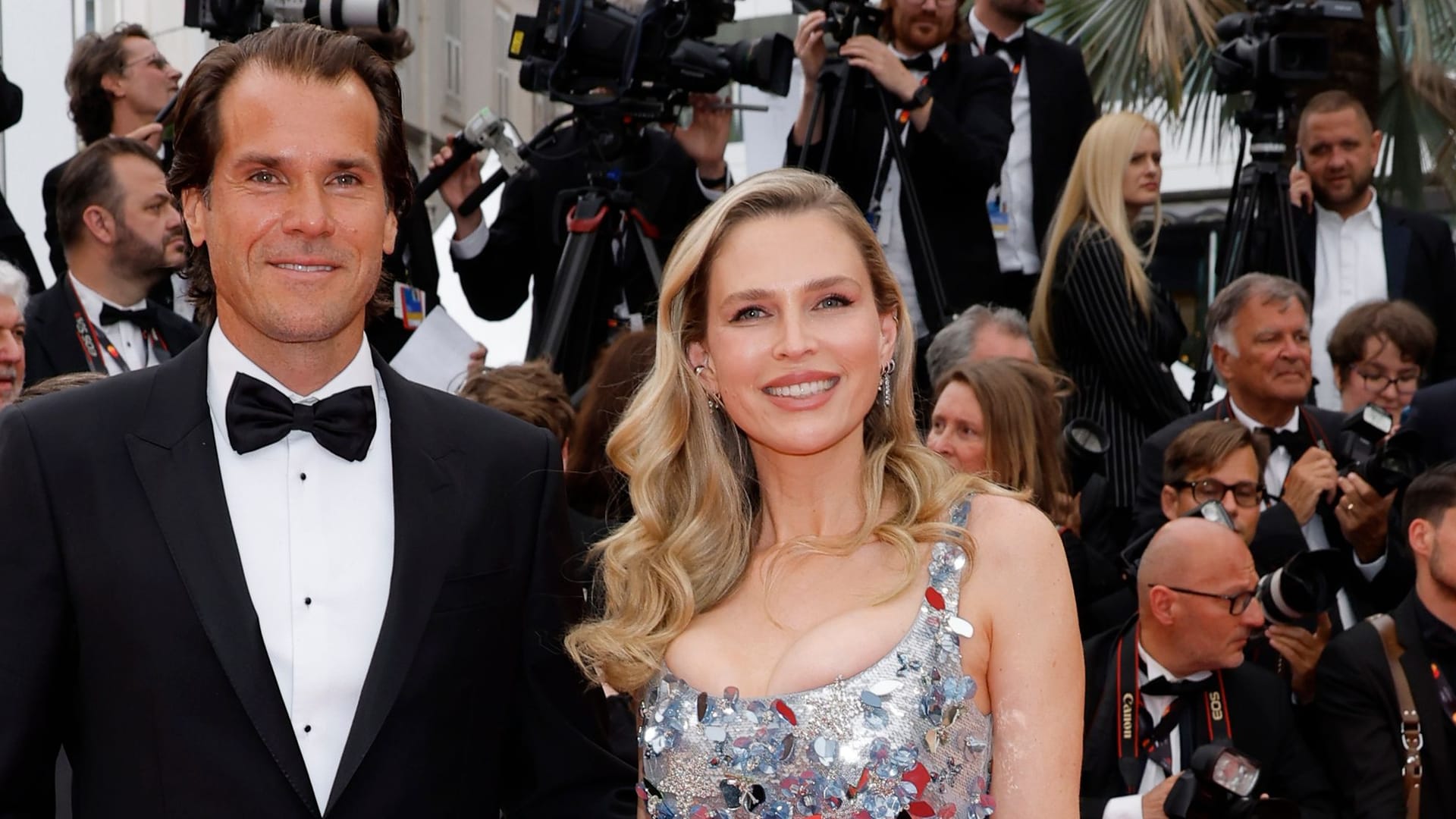 Tommy Haas und Sara Foster: 2023 zeigten sie sich gemeinsam in Cannes.