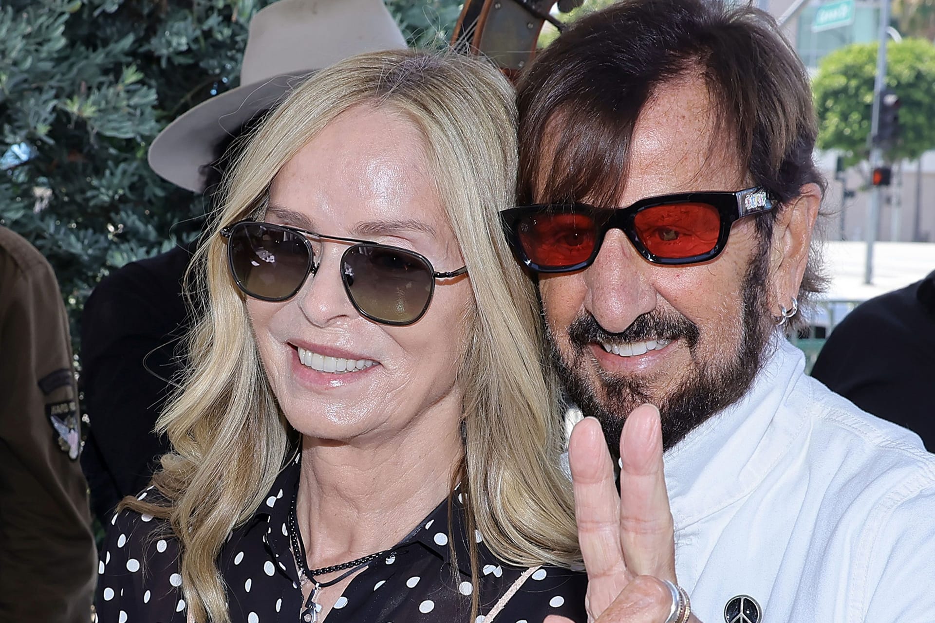 Barbara Bach und Ringo Starr im Juli 2024.