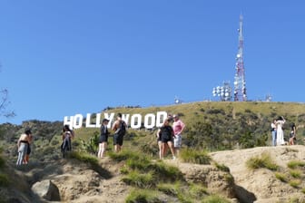 Hollywood-Hügel in Los Angeles