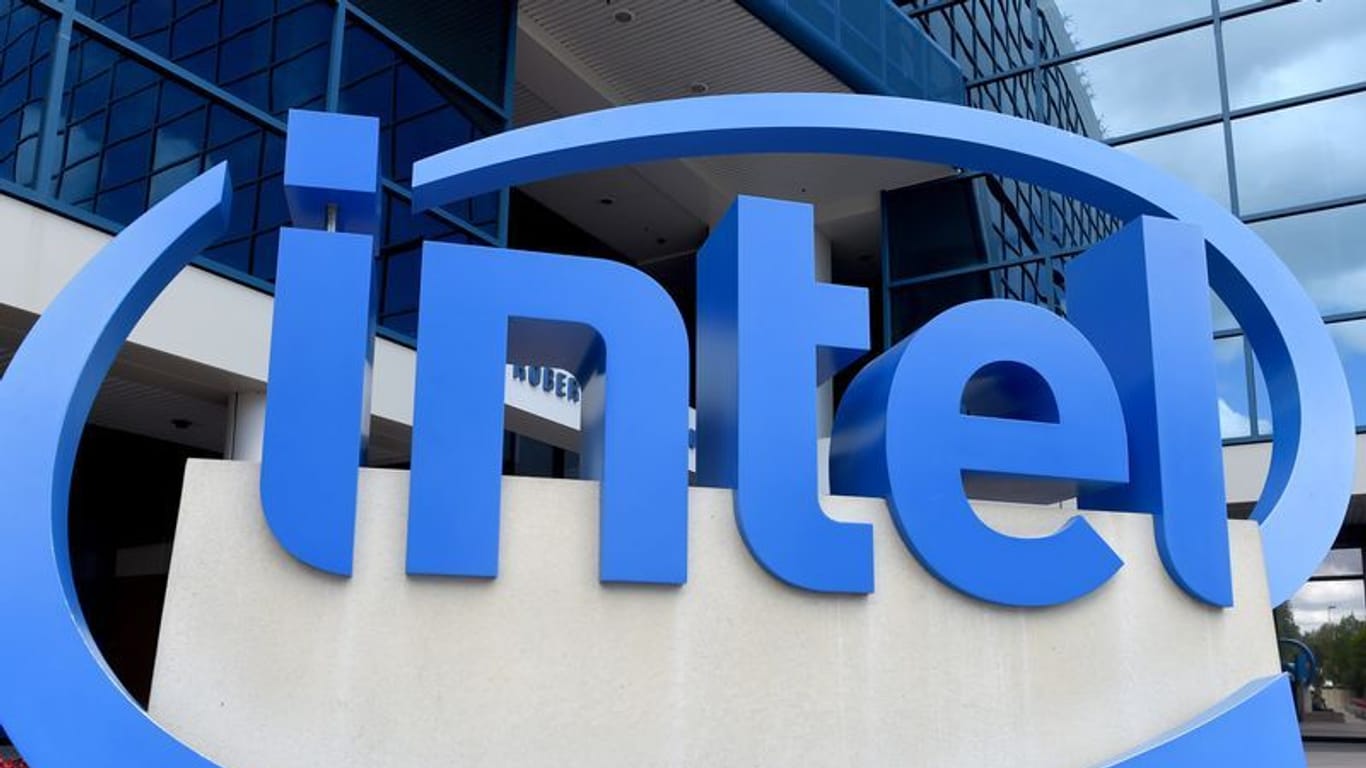 Intel: Logo des Chipherstellers