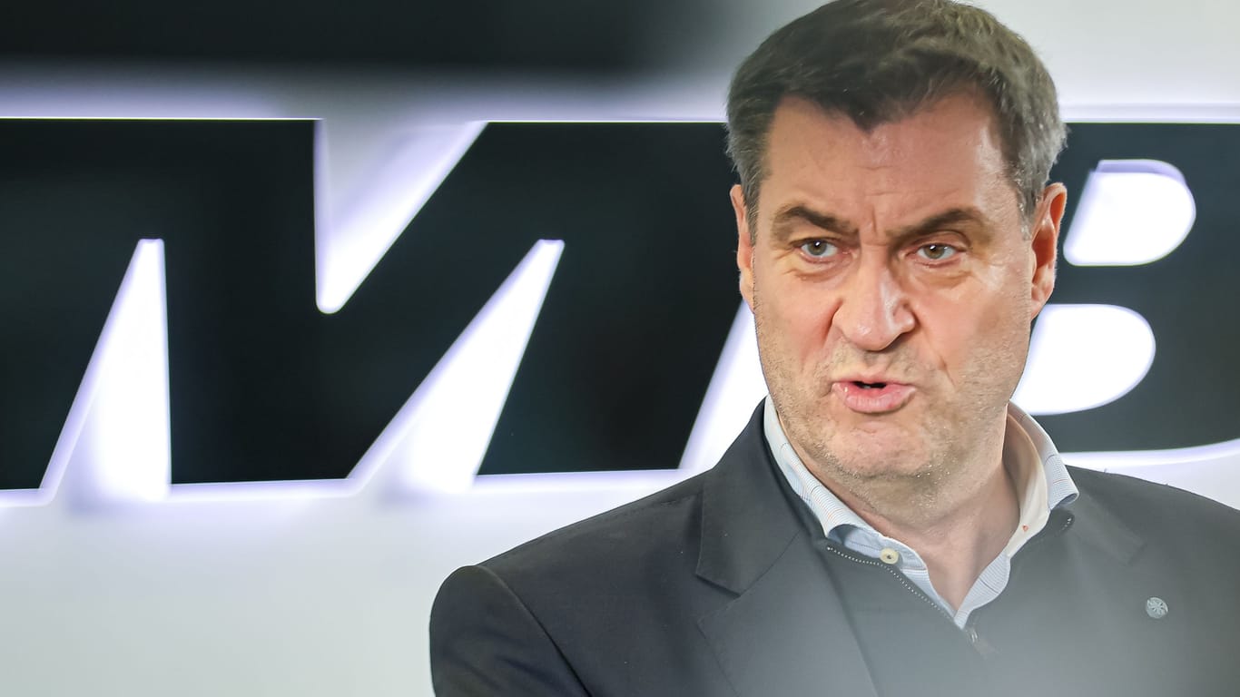 Markus Söder: Er war am Sonntagabend bei der ARD zu Gast,