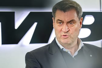 Markus Söder: Er war am Sonntagabend bei der ARD zu Gast,