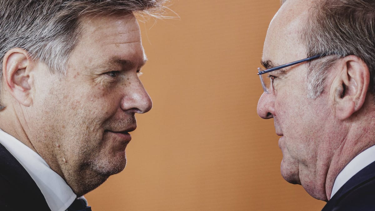 Rüstungsindustrie: Habeck und Pistorius schmieden neue Pläne