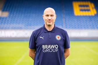 Trainer Daniel Scherning von Eintracht Braunschweig