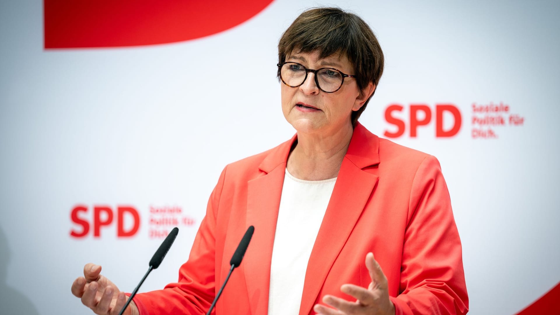 SPD-Chefin Saskia Esken