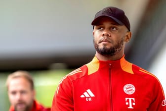 Vincent Kompany: Der Bayern-Trainer weist einen brisanten Bericht zurück.