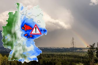 Unwetter zum Auguststart.