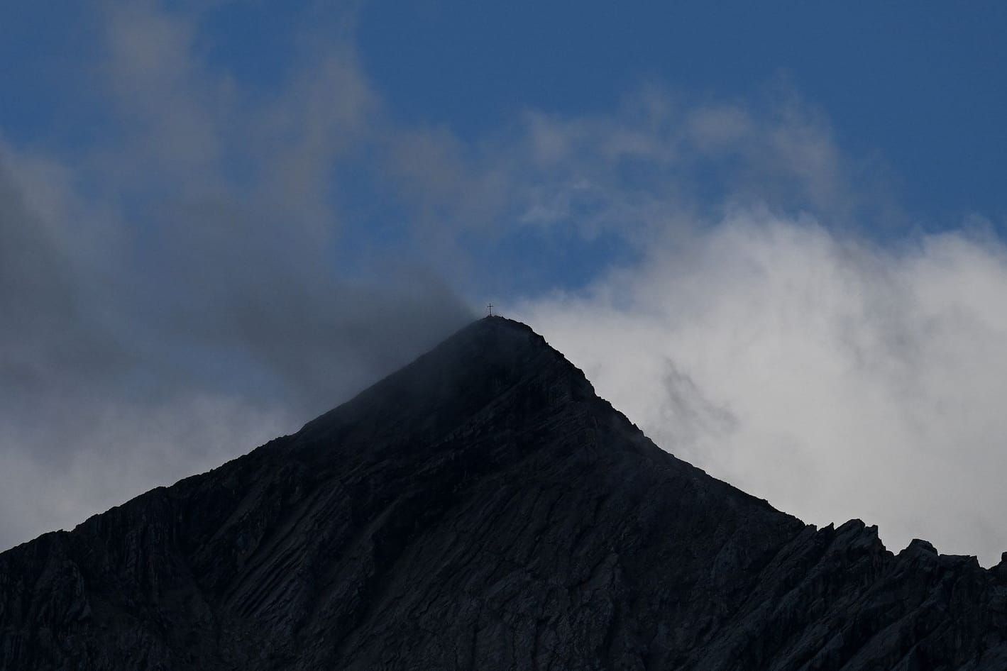 Wechselhaftes Wetter in den Bergen