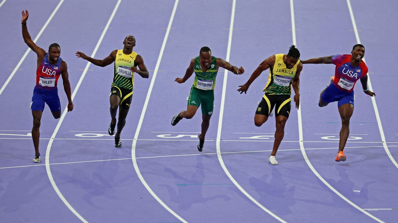 Athletics - Men's 100m Final