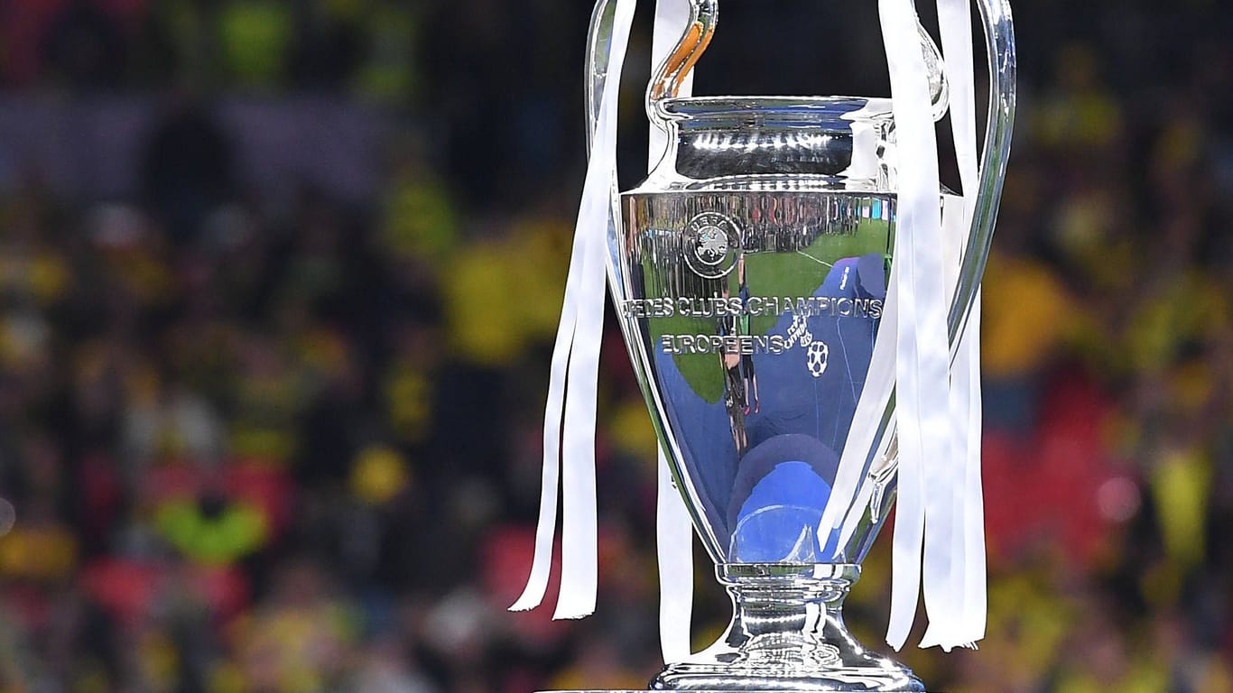 Die Champions-League-Trophäe auf einer Säule: In der kommenden Saison stehen einige Veränderungen an.