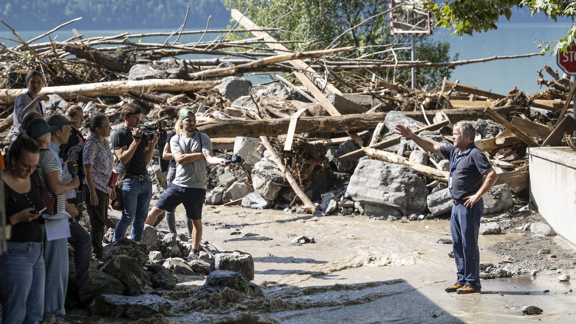 Unwetter in Brienz