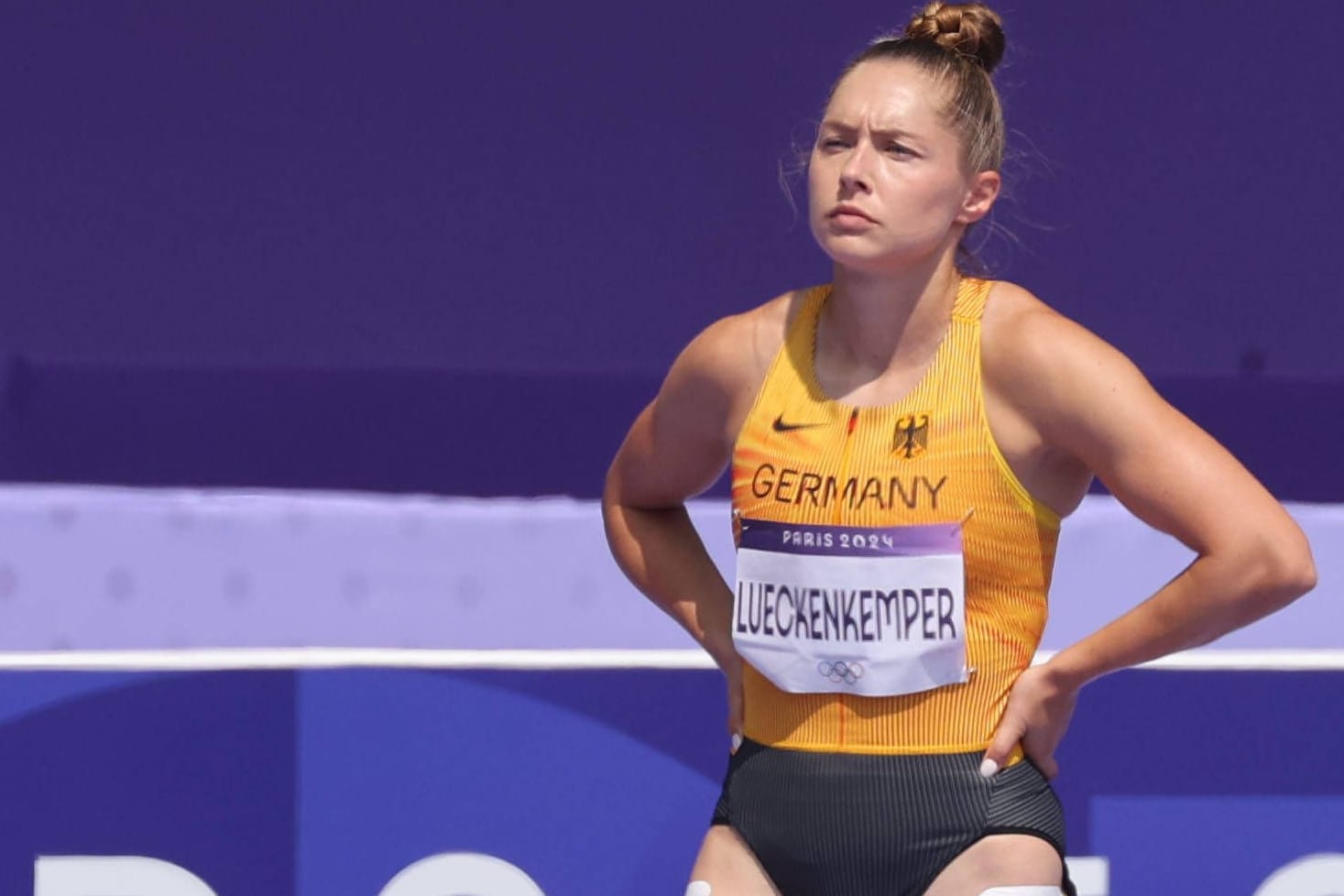 Gina Lückenkemper: Sie steht im Halbfinale.