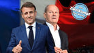 Emmanuel Macron und Olaf Scholz: Der französische Staatspräsident und der Bundeskanzler haben zwei ganze unterschiedliche Sport-Großevents in ihrem Land erlebt.