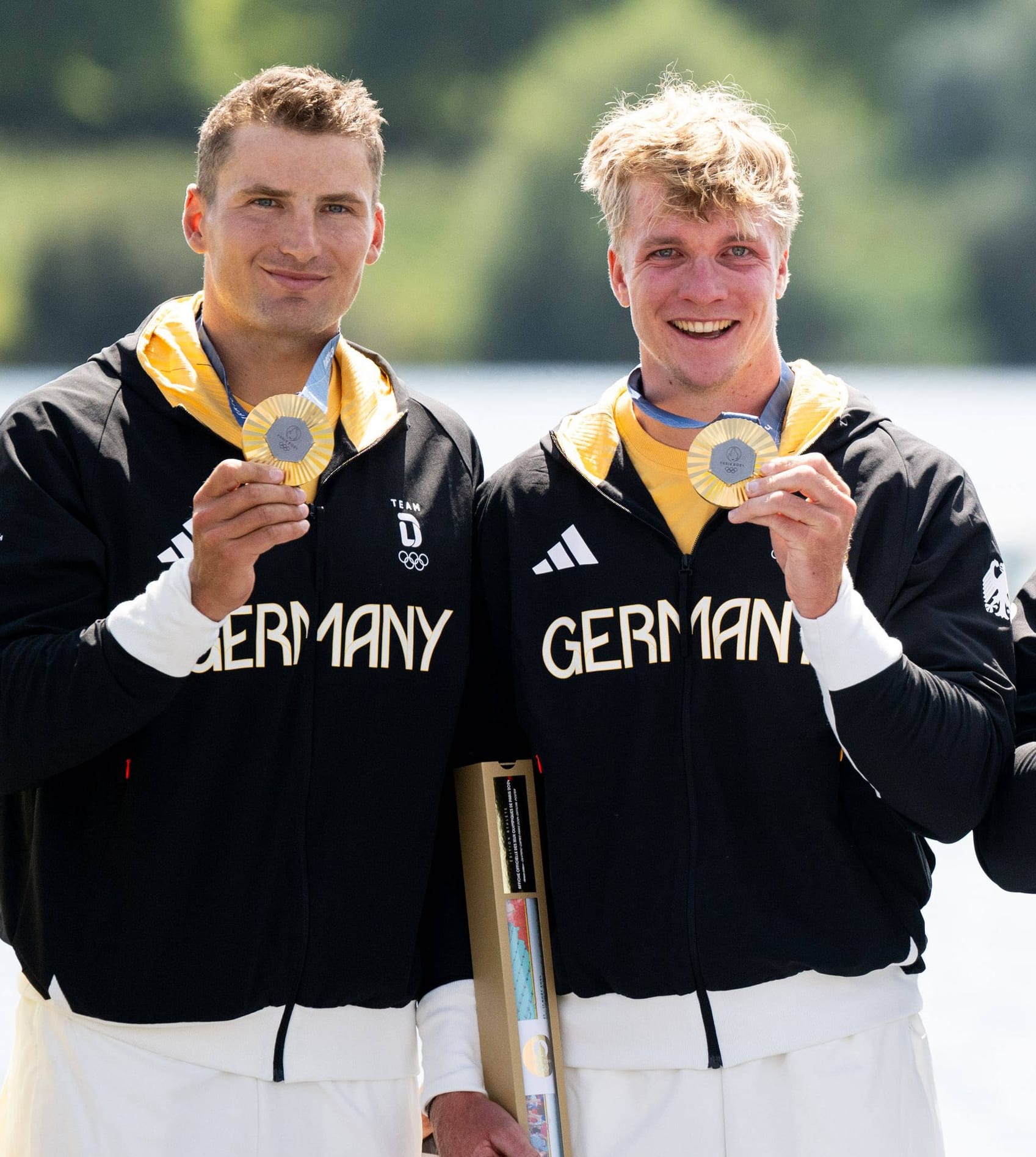 Tom Liebscher-Lucz und Jacob Schopf waren am Sonntag im "Fernsehgarten".