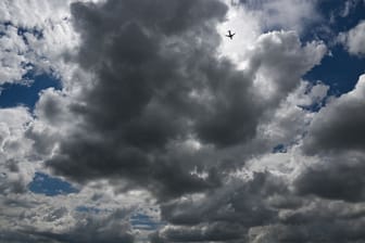 Wolken über Frankfurt am Main