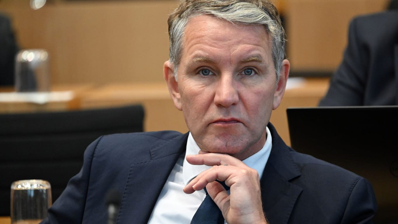 Thüringer AfD-Fraktionsvorsitzender Björn Höcke