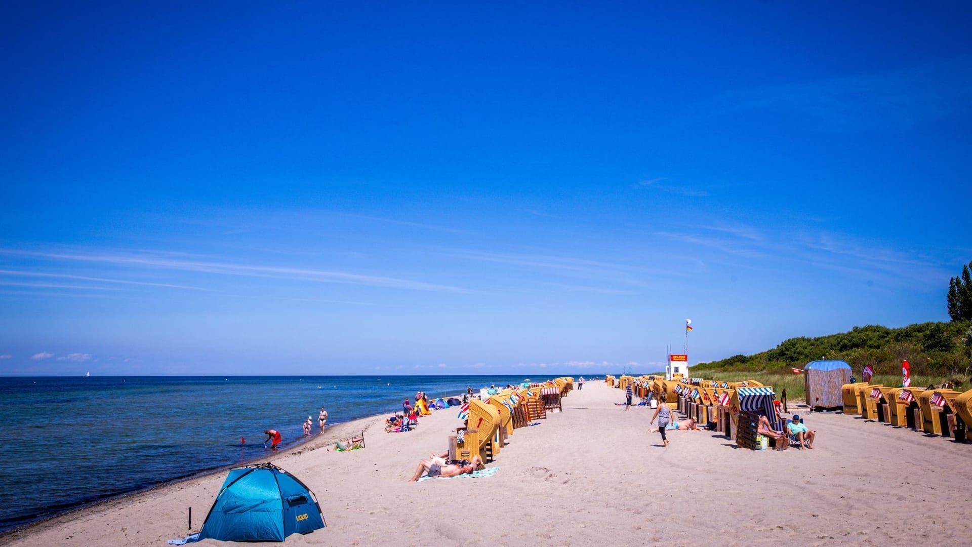 So schön wie auf der Ostseeinsel Poel kann der deutsche Sommer sein.