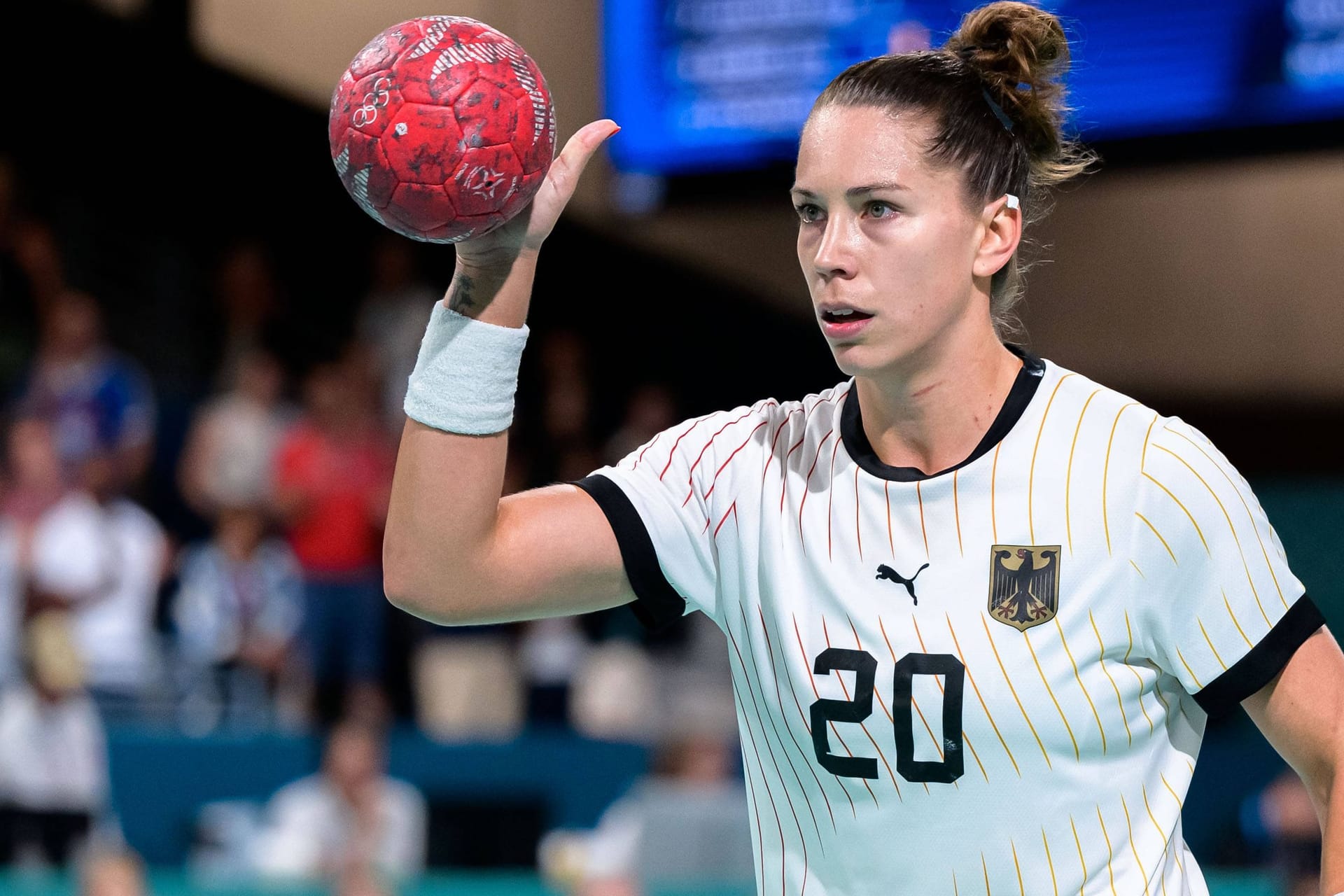 Im Fokus: Die deutschen Handballerinnen um Emily Bölk.