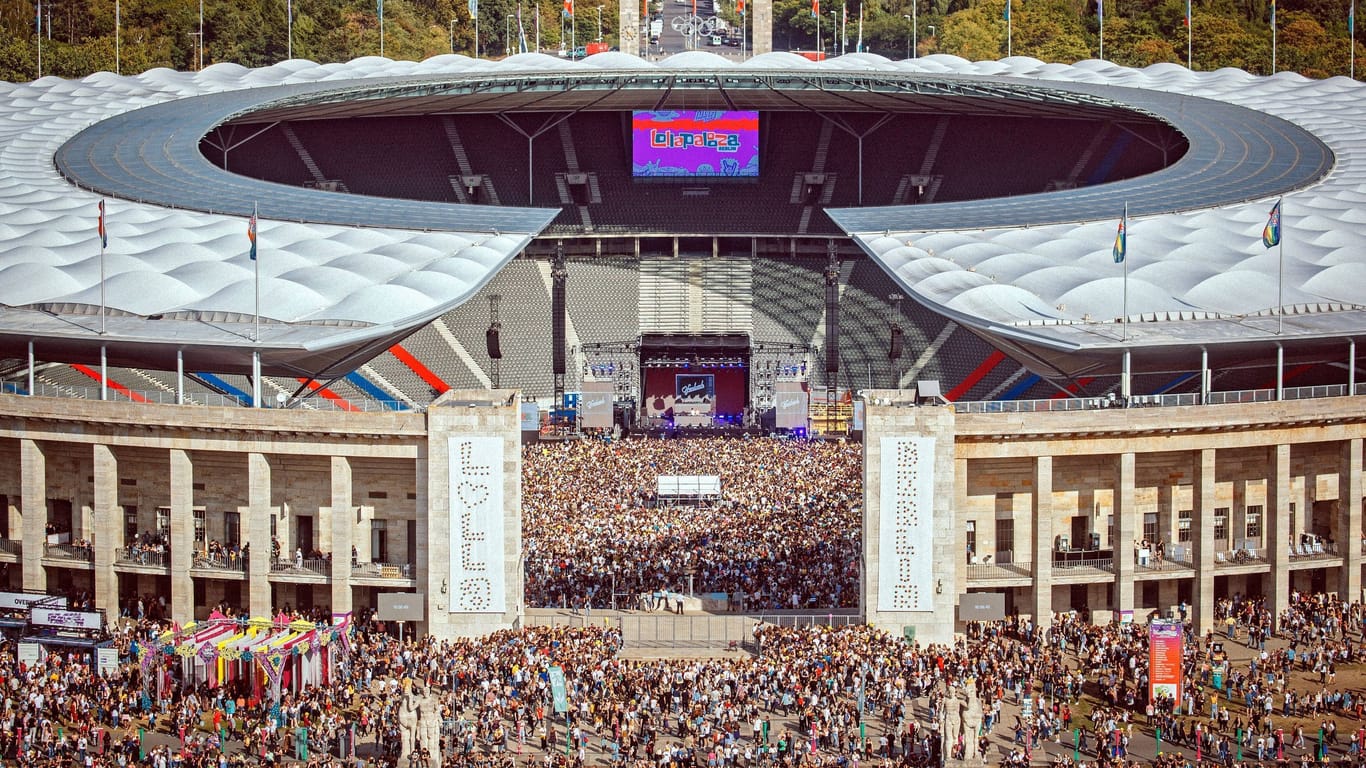 Das Lollapalooza-Festival in Berlin (Archivbild): Die Veranstalter feilen nach der Messerattacke in Soilingen am Sicherheitskonzept.